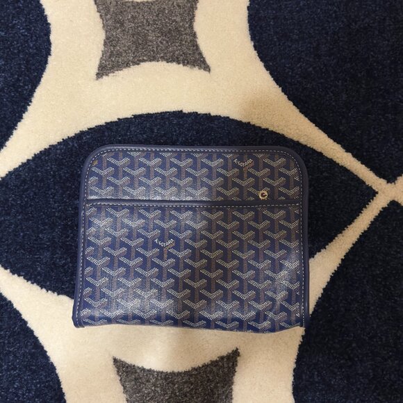 Goyard Jouvence GM Toiletry Bag Dark Blue - Picture 1 of 3